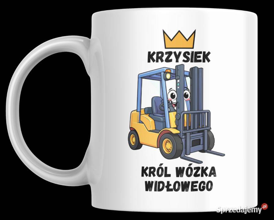 Kubek prezent fana operatora maszyn budowlanych Rzeszów