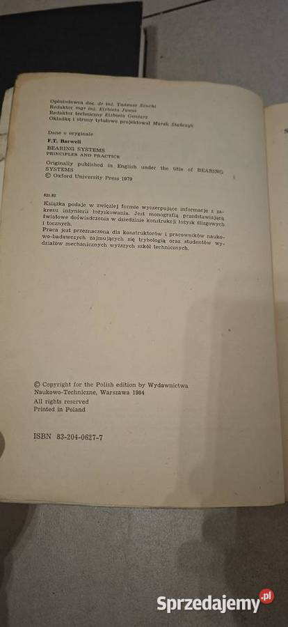 Łożyskowanie FT Barwell Łęczyca