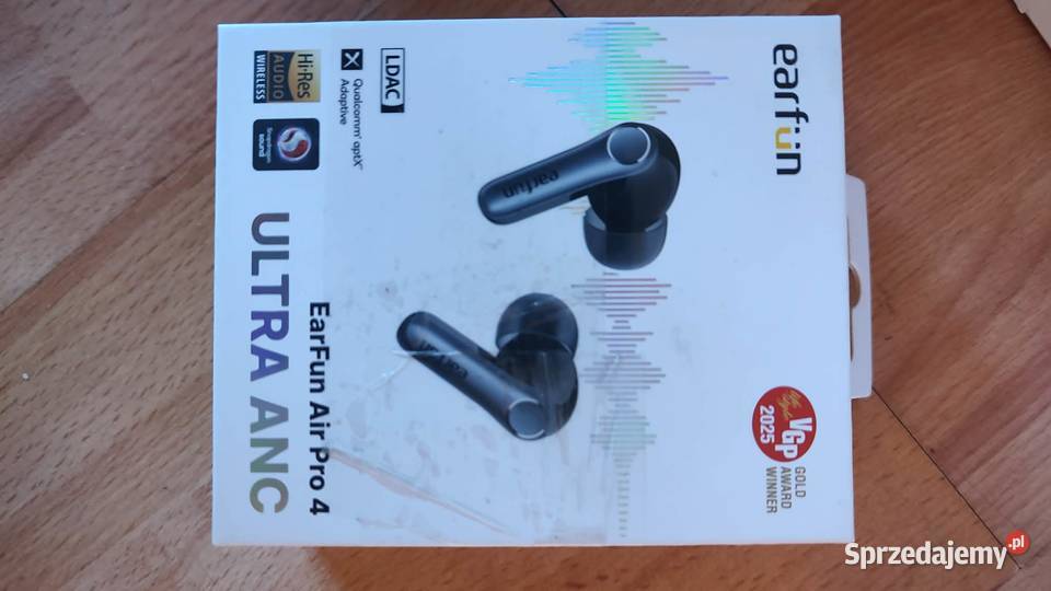 Tws EarFun Air Pro 4 ANC czarne TW600B wielkopolskie sprzedam