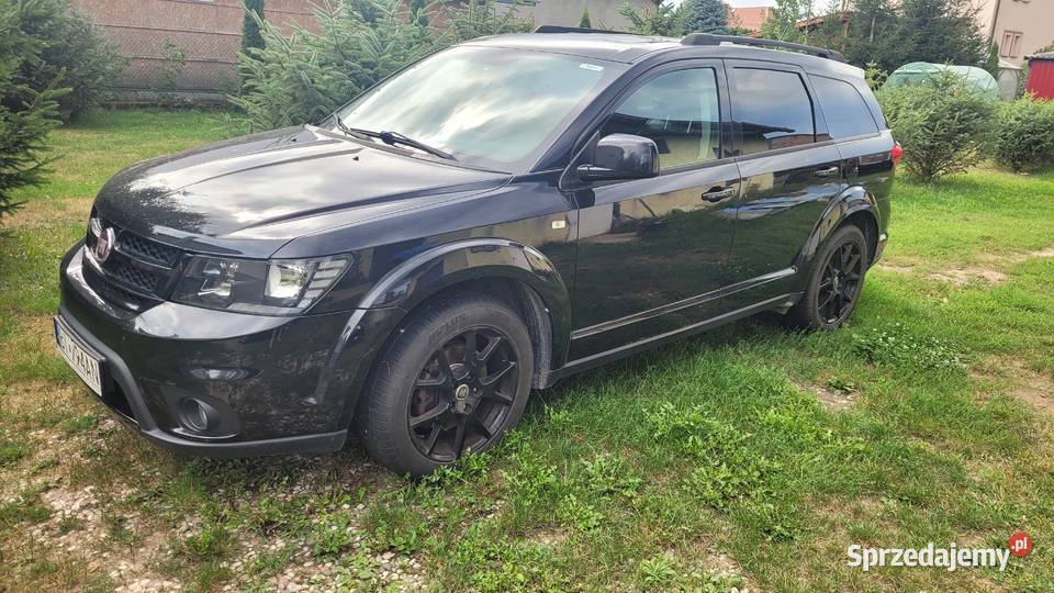 Fiat Freemont Black Code najbogatsza wersja nieuszkodzony podlaskie Białystok sprzedam
