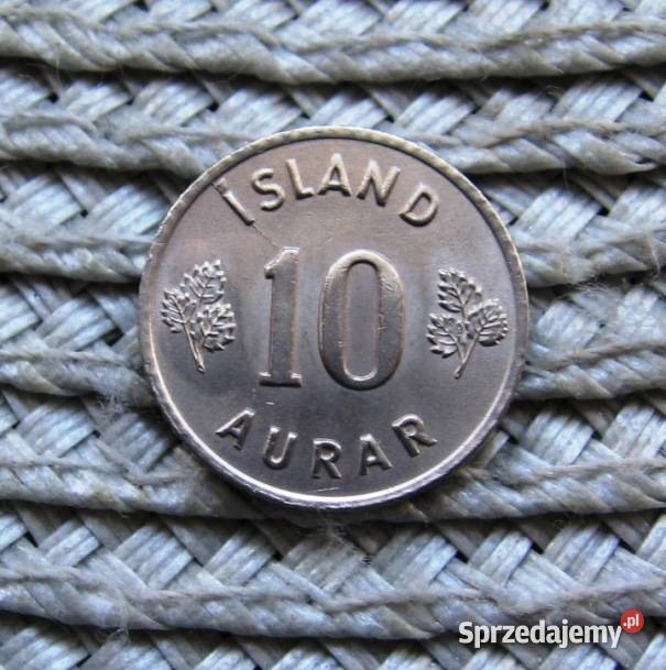 Islandia 10 Aurur 1969r