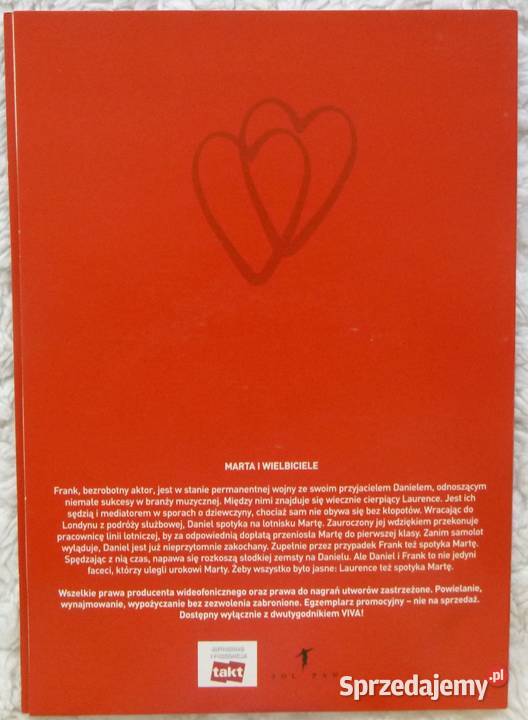 Film DVD Marta i wielbiciele Warszawa