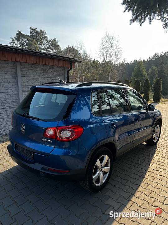VW Tiguan 20 tdi 4x4 4motion bezwypadkowy Nowy Tomyśl
