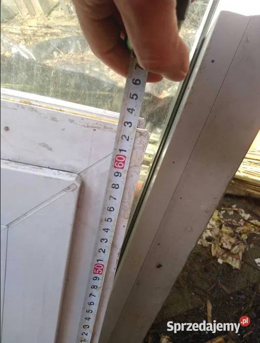 Okno PCV 240 x 63 2400 x 630 mm mazowieckie