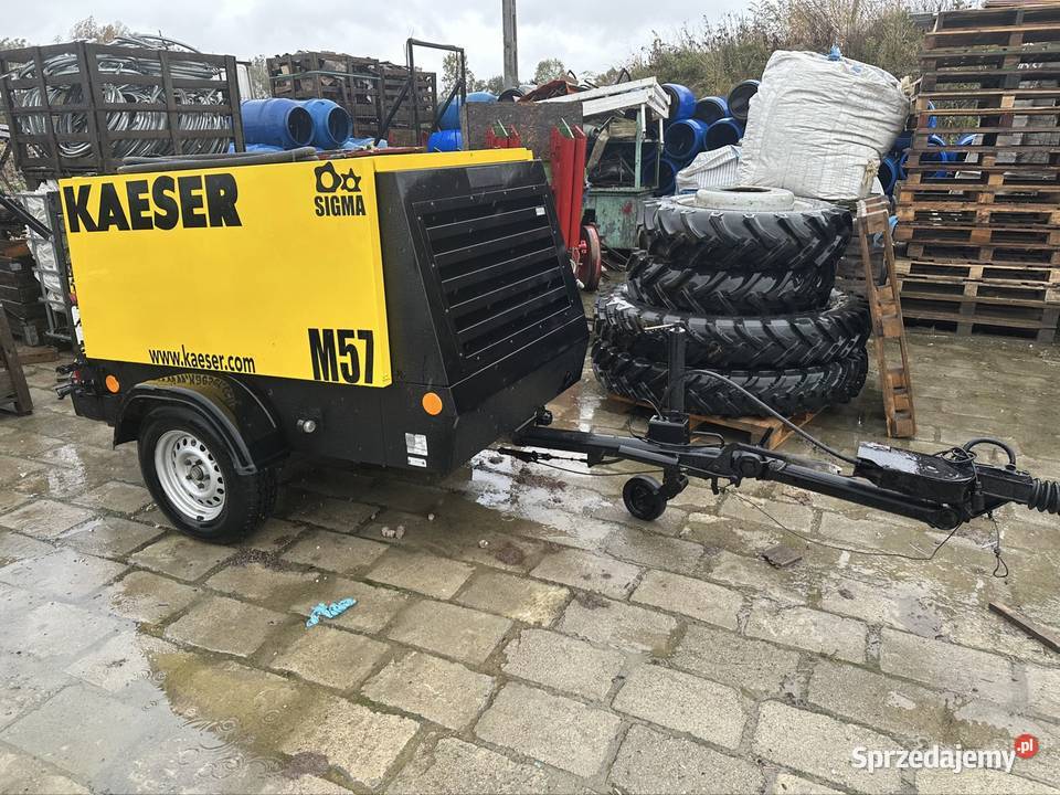 Zestaw do piaskowania kompresor śrubowy Kozienice