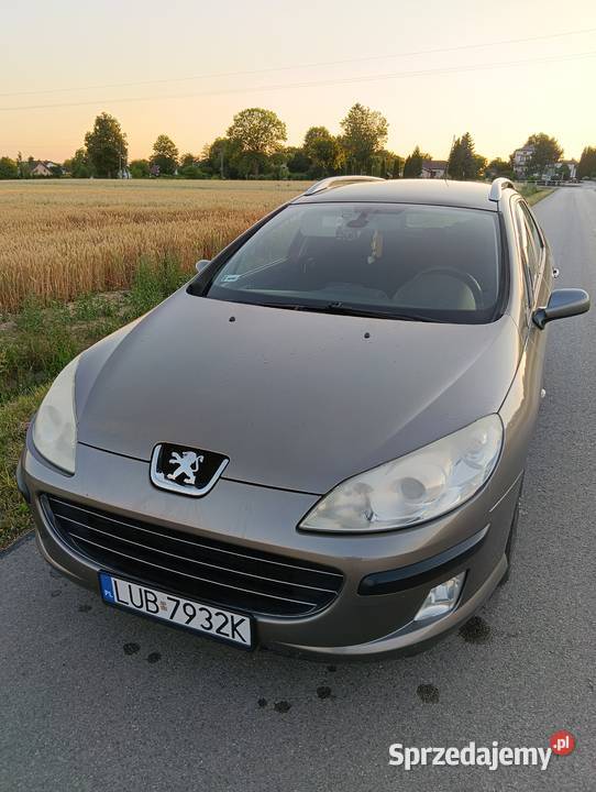 Peugeot 407 SW zamiana sprzedaż Rok produkcji 2007 Rudnik