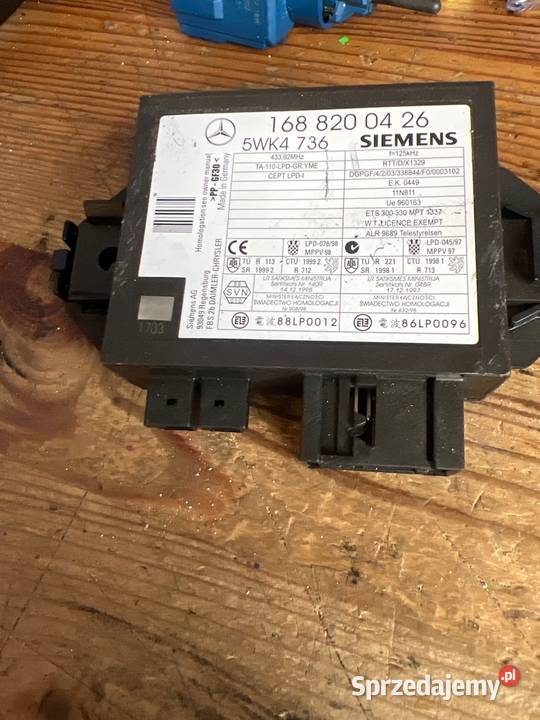 Modul imobilajzera mercedes 1688200426 Pozostałe