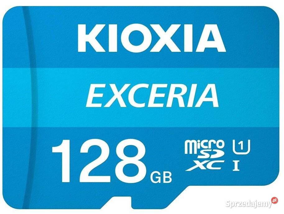 Karta pamięci KIOXIA Exceria 128GB microSDXC Micro SD (TransFlash) Parzęczew