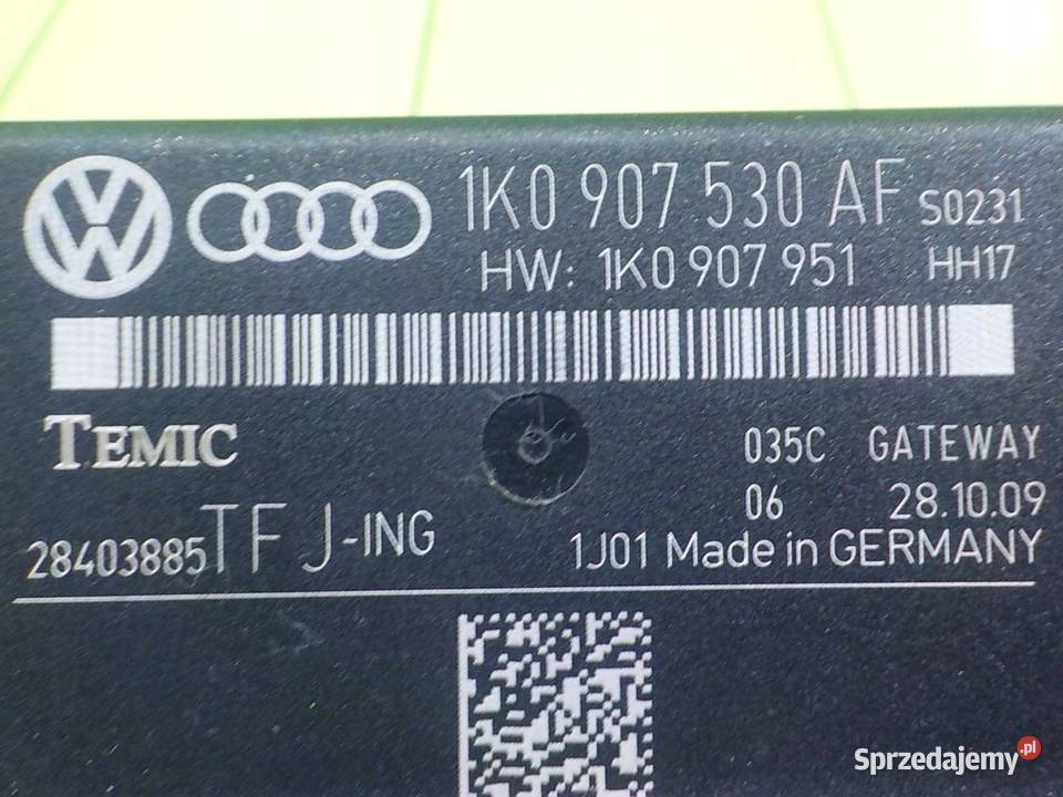 AUDI A3 8P II LIFT 14 TFSI 09r HB 5D modul osobowe