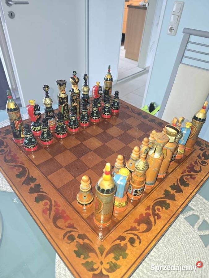 Szachy figury szachowe Dębica