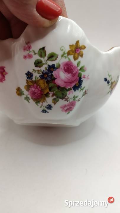 Mlecznik i cukiernica wazon u miska porcelana z Zamość