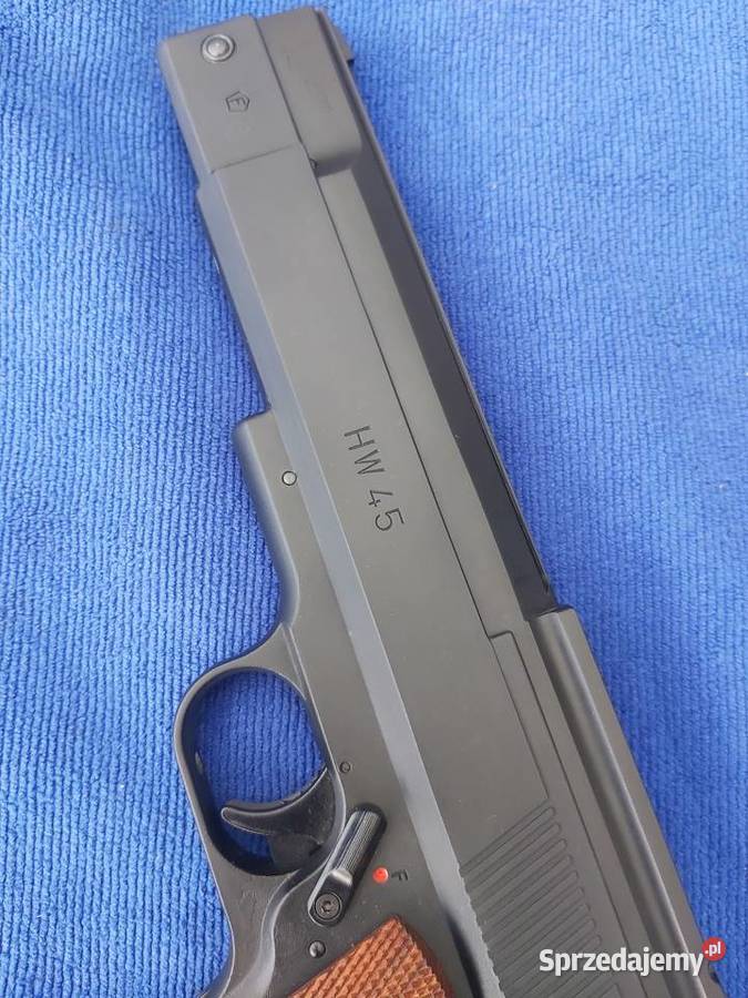 Pistolet wiatrówka Weihrauch HW45 45mm 2 naciągi Wschowa