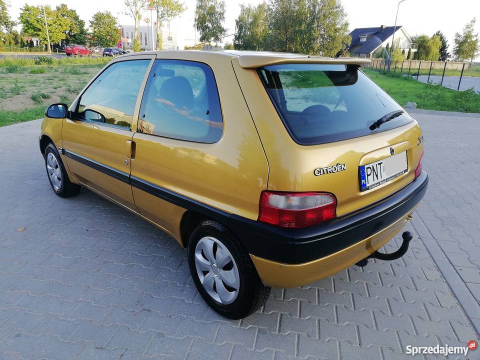 Citron Saxo 11Benzyna Lift ElSzyby Wspomagaie immobilizer wielkopolskie