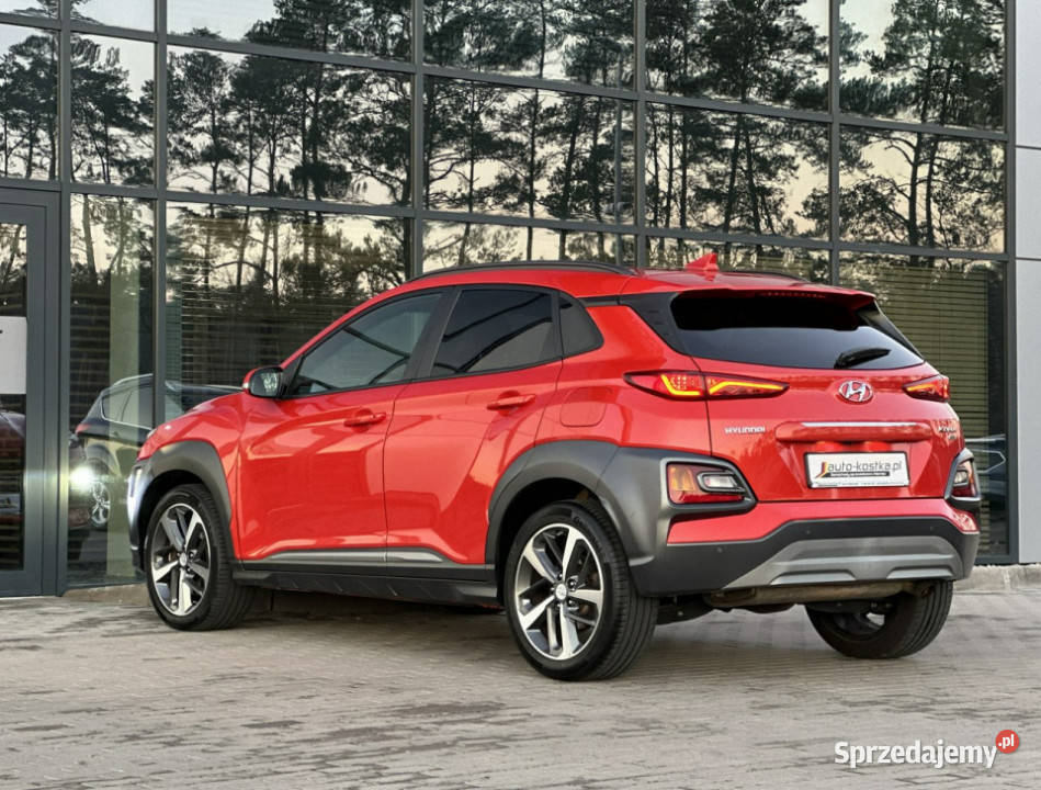 Hyundai Kona Półskóra LED Asystent Kamera Grzane Kona Kąty Opolskie