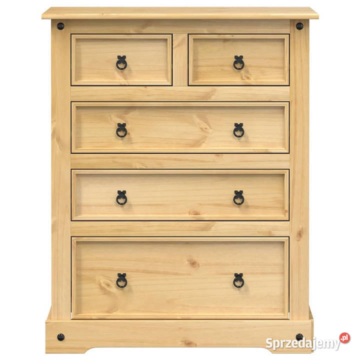 Komoda Corona 92x48x114 lite drewno sosnowe sprzedam
