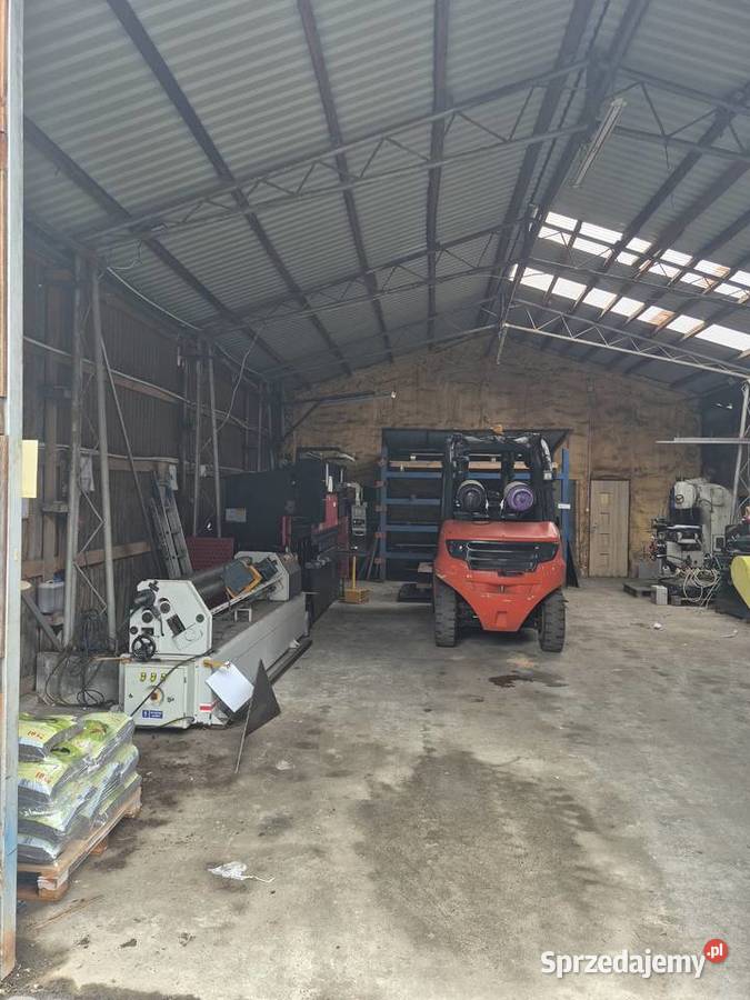 Sprzedam wydzierżawie 3 hale magazynowe Przecław