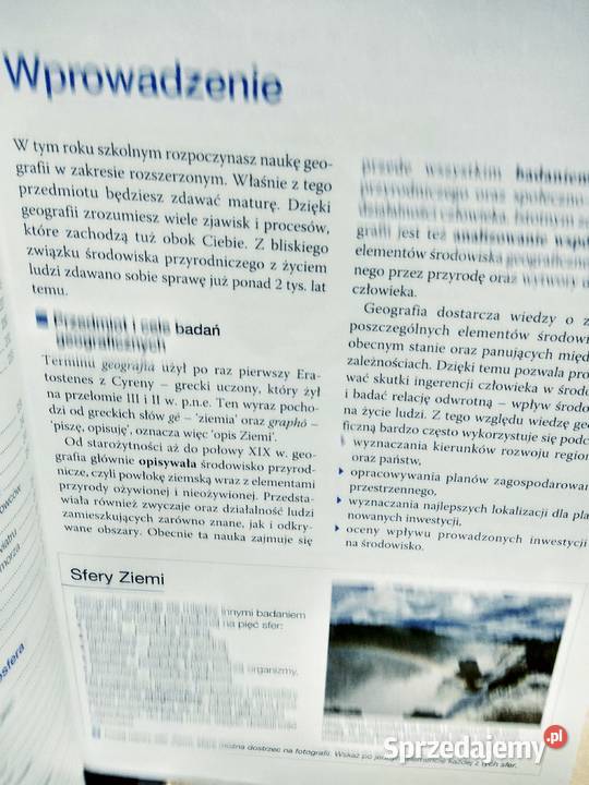 Oblicza geografii podręczniki ponadpodstawowe Warszawa
