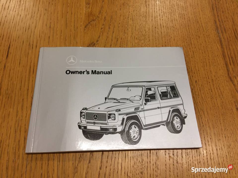 Mercedes G320 G350 Turbodiesel instrukcja Warszawa