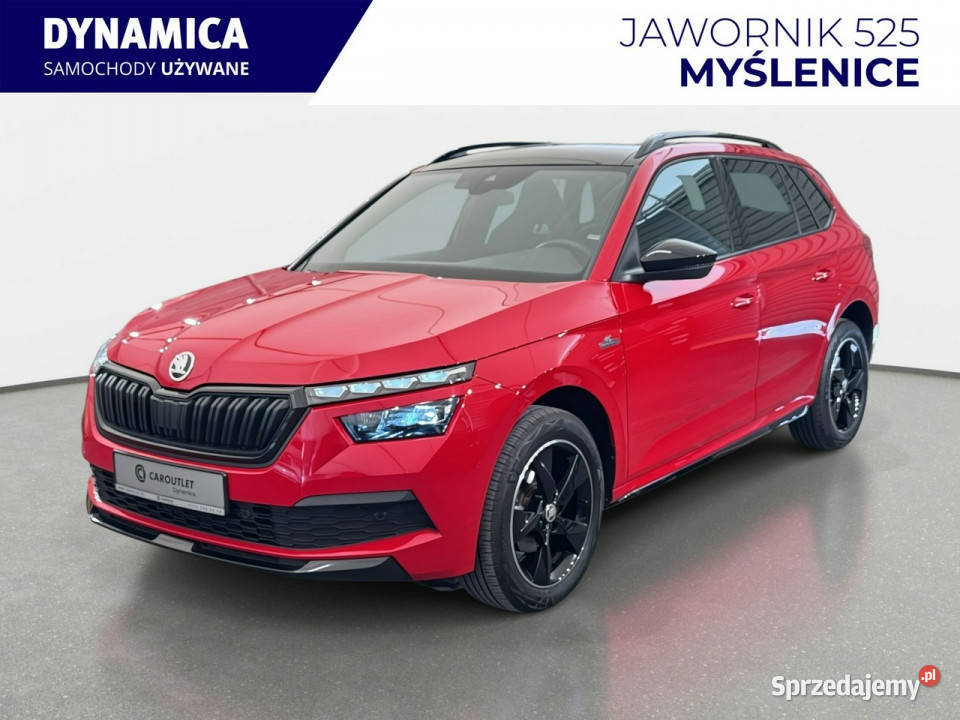 koda Kamiq VAT 23 Monte Carlo 15TSI 150 DSG 2022 wielofunkcyjna kierownica małopolskie