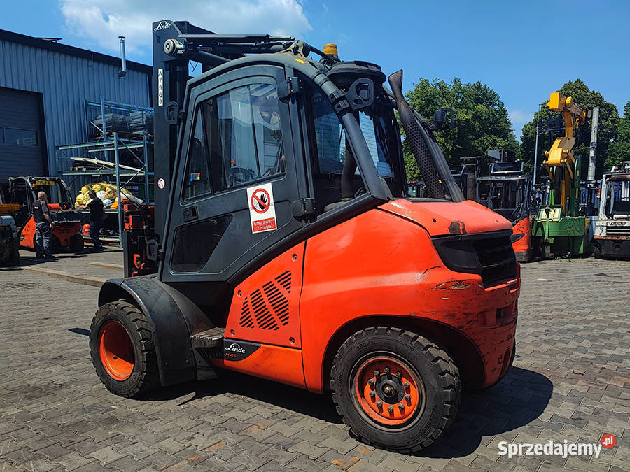 Wózek widłowy Linde H45D02 45 t triplex 586 m Kęty