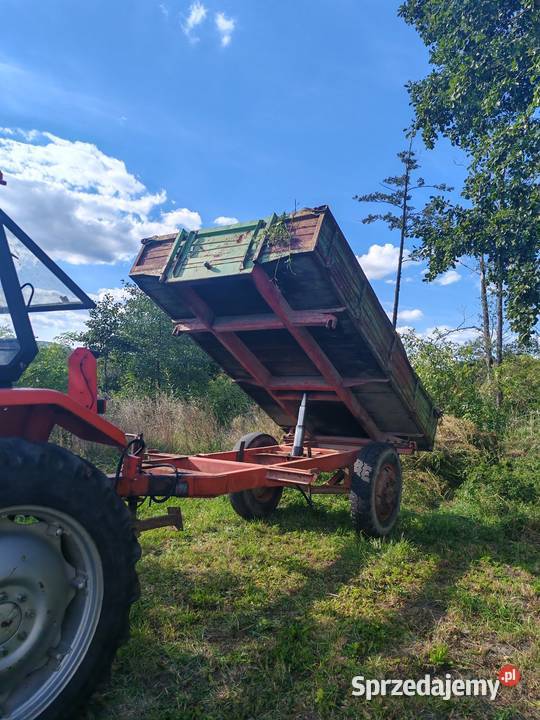 Przyczepa wywrotka solidna Niemiecka Przyczepy rolnicze świętokrzyskie sprzedam