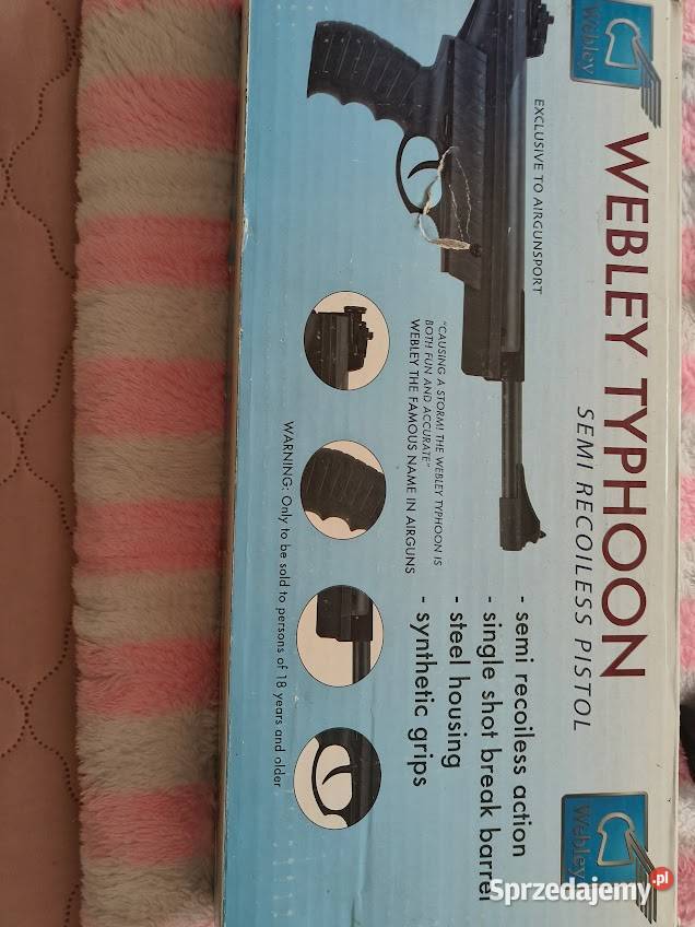 WEBLEY SCOTT TYPHON Sporty strzeleckie i myślistwo mazowieckie Radom sprzedam