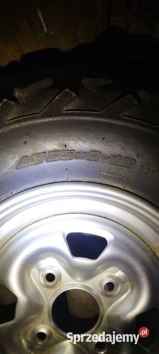 KOŁO QUAD ATV 25x812 FELGA OPONA 4x110 Średnica 12" Motocyklowe sprzedam