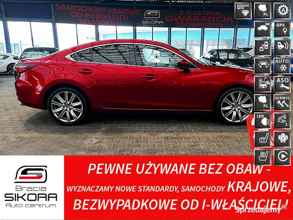 Mazda 6 SkóraLedACCHEADUPKamera 360BOSE 1Właś