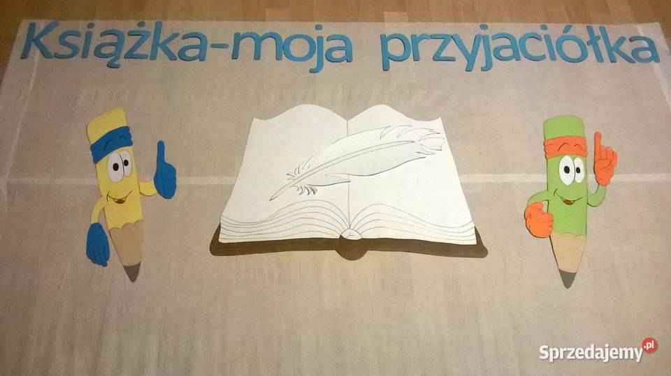 Dekoracje na Dzień książki z brystolu 504 102 mazowieckie