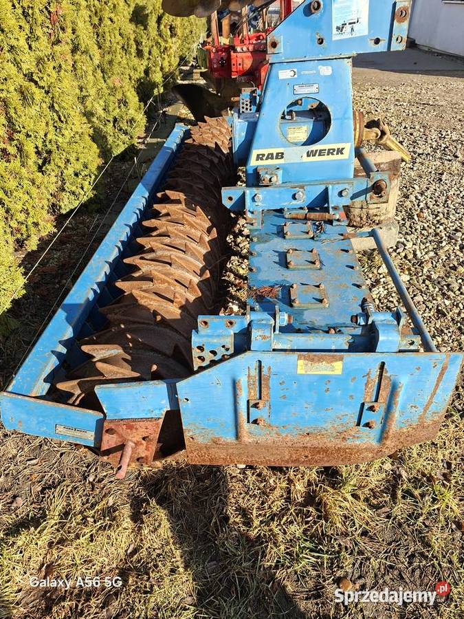 Agregat brona wirowa rabe werk mke 300 duży wał Września