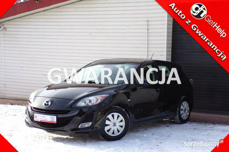 Mazda 3 Klimatronic Gwarancja 16 105 2010r II wielofunkcyjna kierownica Mikołów