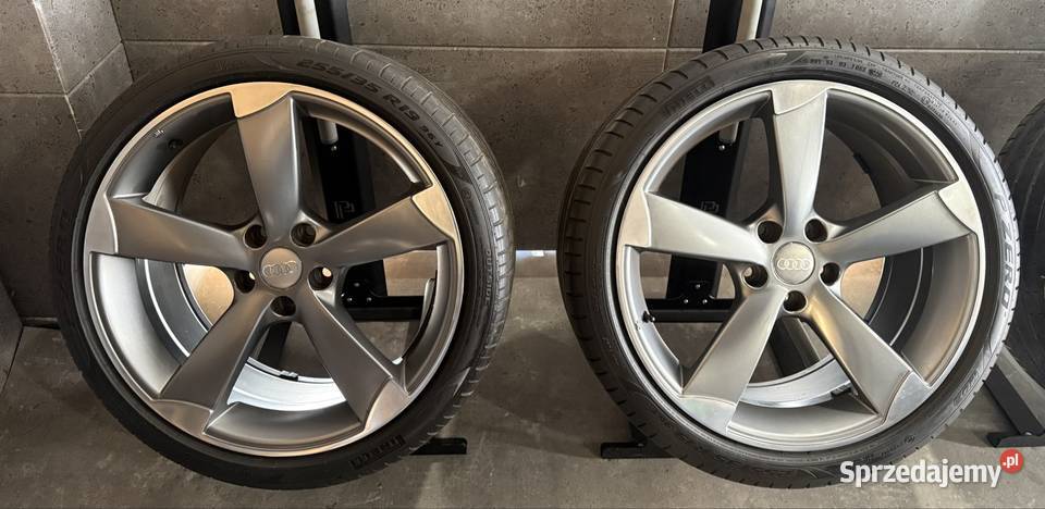 19 Audi A6 A4 b9 b8 felgi koła komplet z oponami Samochodowe Lubasz sprzedam