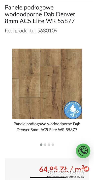 Panele laminowane wodoodporne 72h AC5 97m2 Stary Sącz