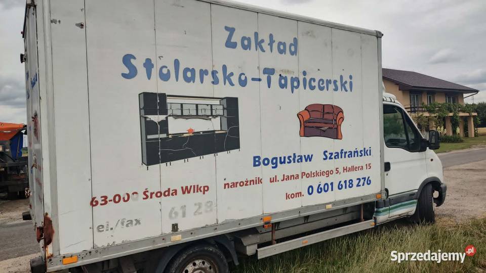 Kontener izoterma zabudowa paka kurnik dł394 Książ Wielkopolski