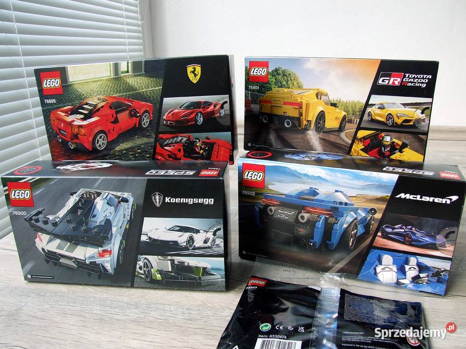 LEGO Speed Champions 76900 76901 76902 76895 Wyśmierzyce