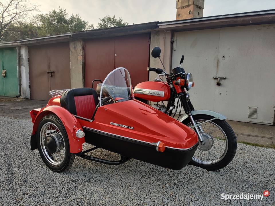 Velorex 562 kosz wózek do Jawa 350 CZ renowacji Rok produkcji 1984 Międzyrzecz sprzedam