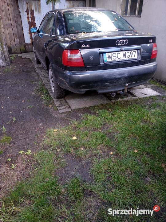 Audi A4 w złomu Rok produkcji 1997 łódzkie Pabianice