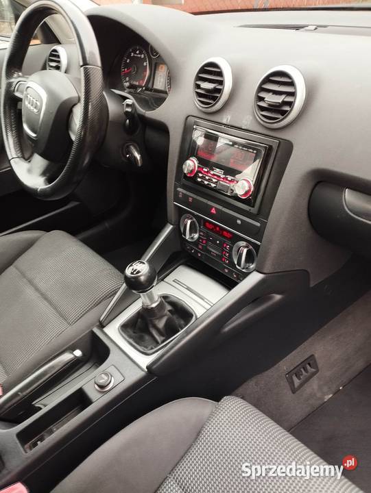 Audi a3 sportback 2009 lift 14 benzyna 150 nowy Rok produkcji 2009 Rybnik sprzedam