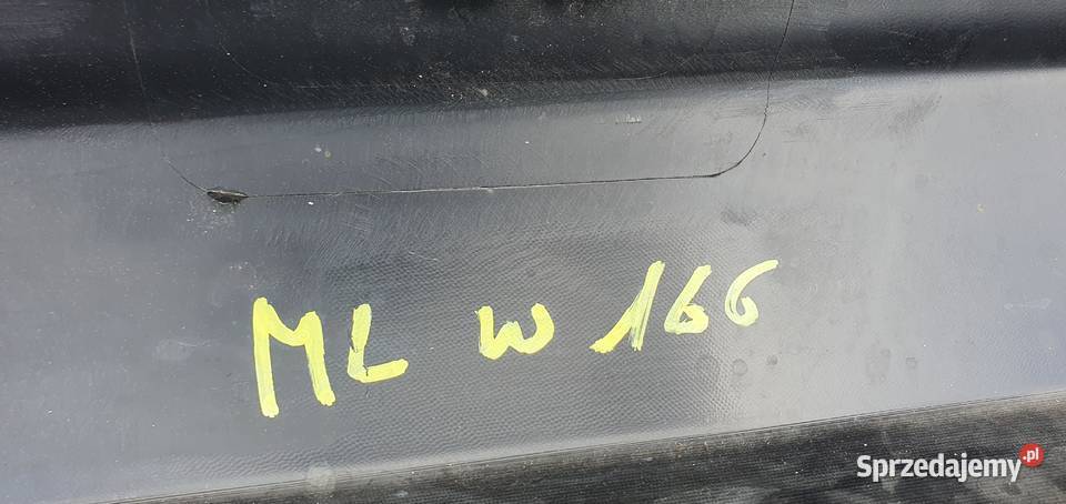 MERCEDES ML W166 LISTWA PROGOWA PRAWA PRÓG CHROM Trzciel