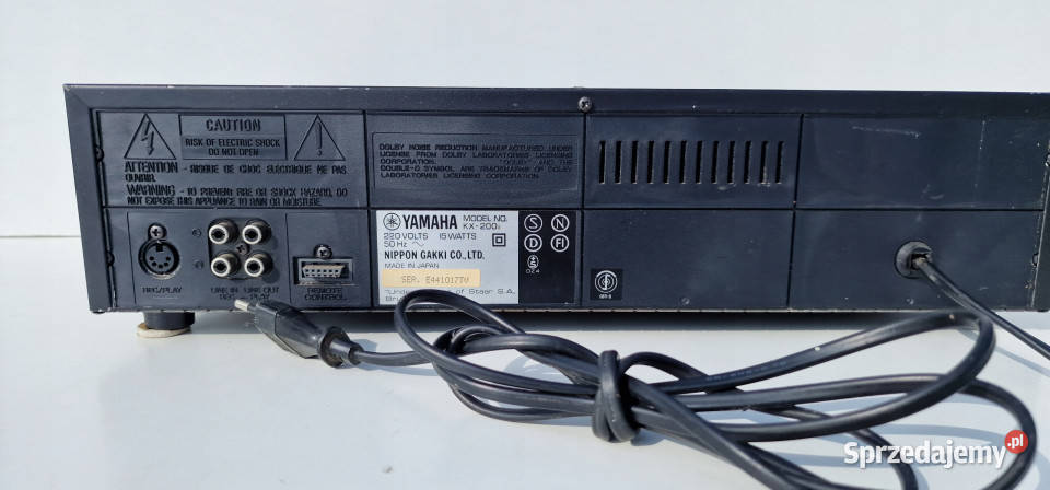 Magnetofon Yamaha KX200 RS Stereo Cassette Deck Międzychód