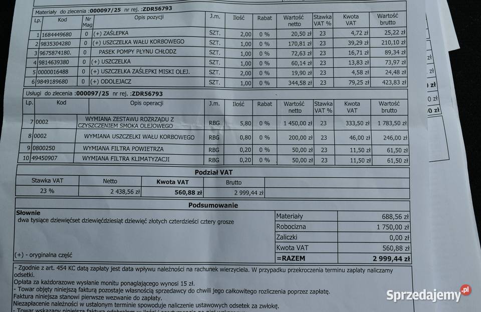 NOWY ROZRZADOLEJ i OPONY NAWIGACJA TEMPOMAT Moczyłki