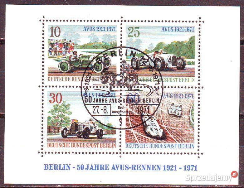 Zn Berlin Mi bl 3 kas 1971 Filatelistyka Gliwice sprzedam