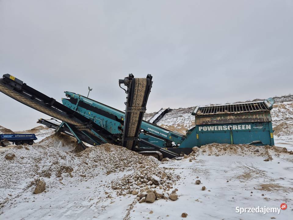 Powerscreen Chieftain 2100X 3D Mobilny kujawsko-pomorskie Kołodziejewo