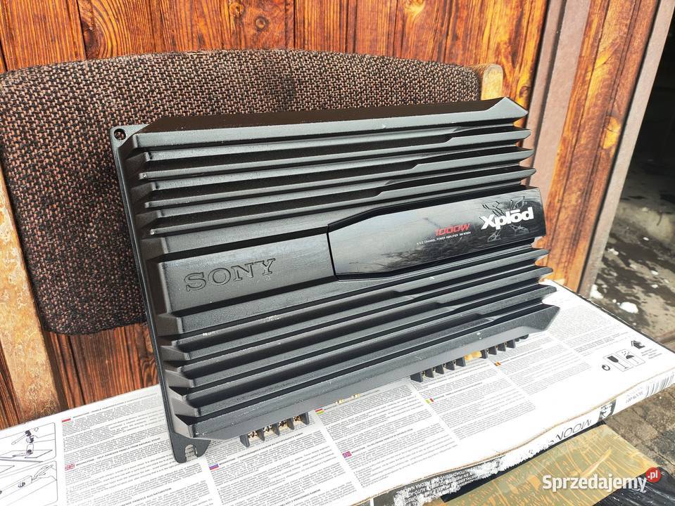 Wzmacniacz samochodowy 4 kanałowy SONY XMN1004 Wzmacniacze Niegowonice