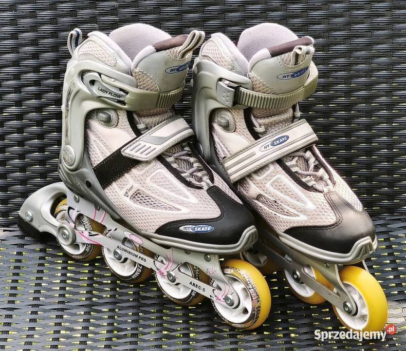 Rolki Hy Skate rozmiar 370 wkładki 240 ABEC 5 Piotrków Trybunalski