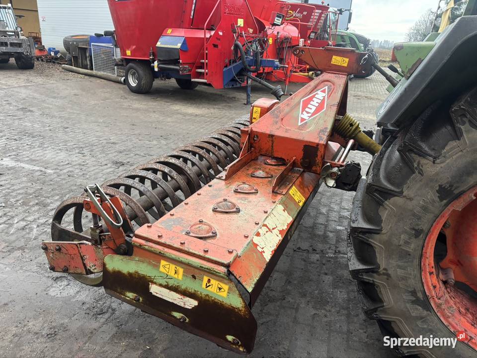 Agregat brona wirnikowa Becker 3 metry Kuhn wał Agregaty Myszyniec