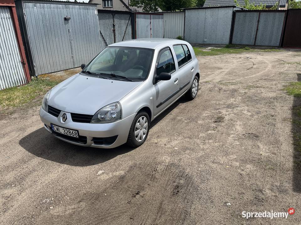 Renault clio campus sprawny klimatyzacja 2007 z kujawsko-pomorskie Włocławek sprzedam