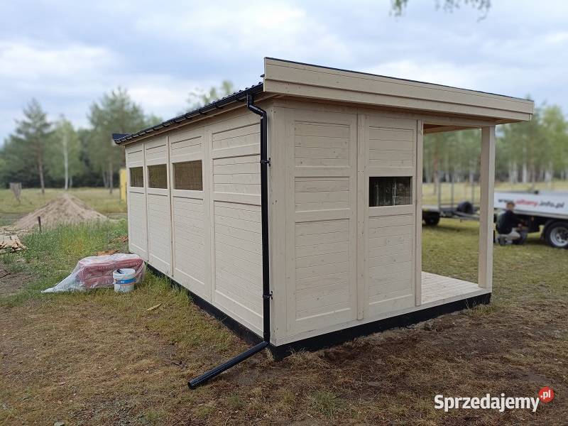 Altana 35 Nowoczesna 3x63 m Blacha Rynny 3 Drzwi Parzymiechy