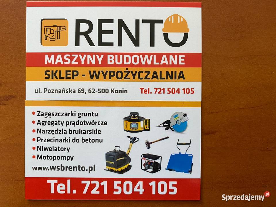 Zagęszczarka Rewersyjna BOMAG BPR 3560 Honda Pozostałe Konin sprzedam