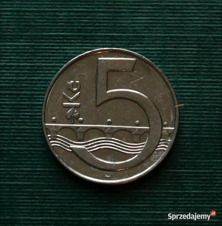 CZECHY 5 koron 1993r